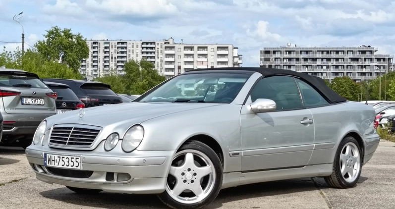 Mercedes-Benz CLK cena 24900 przebieg: 223000, rok produkcji 2000 z Warszawa małe 379